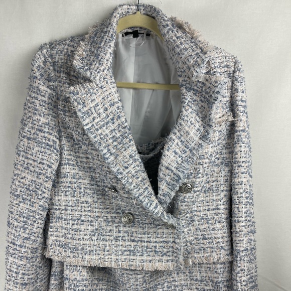 Tweed Suit Set Jacket and Skirt - Picture 15 of 16